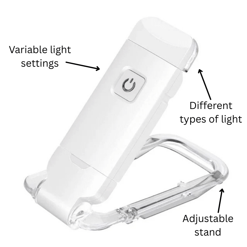StoryGlow™ USB, Brightness Adjustable Book Light